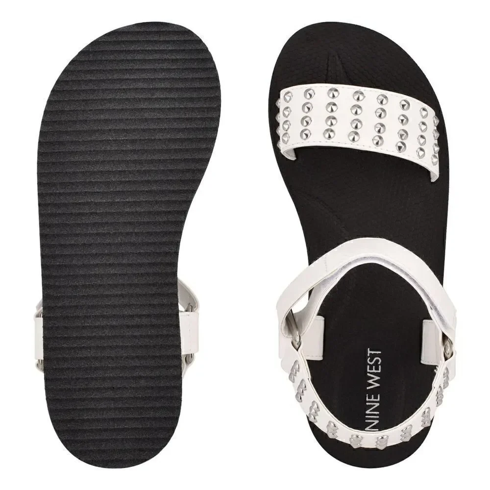Nine West Studded Sport Sandals Size 8